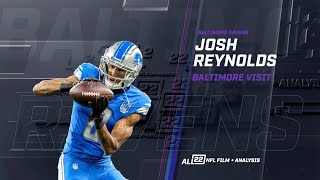 WILL THE RAVENS SIGN JOSH REYNOLDS? AND CAN THE VET HELP BALTIMORE'S OFFENSE IN 2024? #ravens #lions