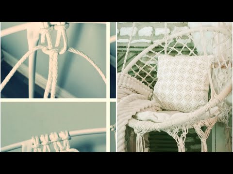 Vidéo: Chaise Hamac à Faire Soi-même : Nous Fabriquons Une Chaise Hamac Suspendue Selon Le Schéma En Macramé. Master Class Et Instructions étape Par étape Pour Fabriquer Une Chaise Hamac 