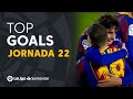 Todos los goles de la Jornada 22 de LaLiga Santander 2020/2021