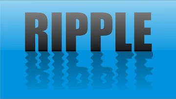 How to make WATER REFLECTION using ripple effect in Coreldraw