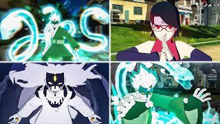 All New Awakenings \& Ultimate Jutsus! Sadara, Mitsuki \& Momoshiki - Naruto Ninja Storm Connections