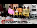 RATUSAN PELAJAR SD DI SURABAYA MINTA SUPORTER INDONESIA BERDAMAI