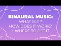 Binaural Music: What Is It? How Does It Work? + Where to Get Binaural Music for Your Project