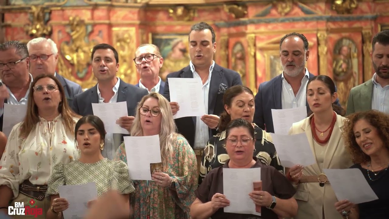 [4K] HIMNO DE LA CORONACIÓN DE MARÍA STMA. DEL ROCÍO | Banda Cruz Roja | Concierto Coronación Rocío
