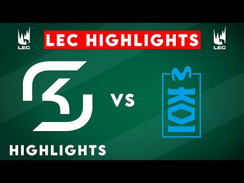 SK vs MKOI Highlights | LEC 2025 Winter | SK Gaming vs Movistar KOI by Onivia