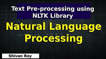 Natural Language Processing || Text Pre-processing Using NLTK Library || NLP || Data Science