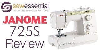 Janome 725S Sewing Machine Review - As Seen in the Great British Sewing Bee