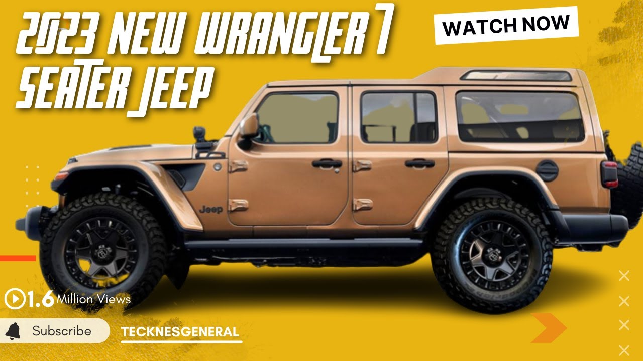 2023 new wrangler 7 seater Exterior & Interior jeep - YouTube