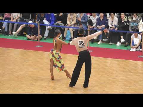 14:10 남기용&신나라.No.58 • 댄스스포츠 | 룸바 Rumba-일반부 라틴 Latin 3 (S,C,R) 결승 • 2019.1006 전국체육대회