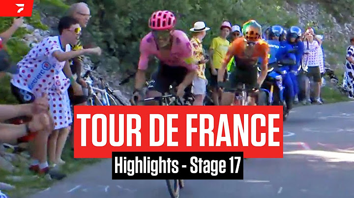 Tour de France 2024 Stage 17 Highlights