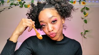 ASMR | SCOOPING + Eating Your Negative Energy 💞🤯 *guaranteed tinglesssss!*