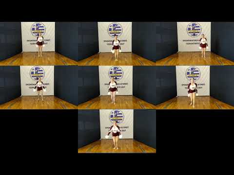 Φ65 Β   SENIOR   CHEER FREESTYLE POM   ΑΜΑΖΟΝΕΣ   ΣΕΙΡΑ Β