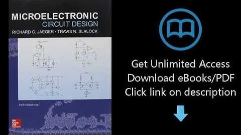 Microelectronic Circuit Design, 5th Edition