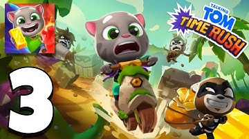 Can Tom Beat the Clock? | Talking Tom Time Rush Gameplay Episode 3 (Android/iOS)