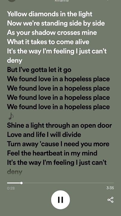 We Found Love - Rhianna (Lyrics)