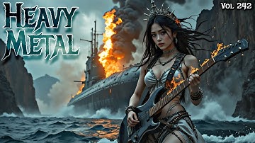 Best Heavy Metal Music Playlist For Motivation, Game, Work, Study - Relaxation ||  vol 242