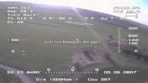 FPV Eagle Tree OSD Pro Test