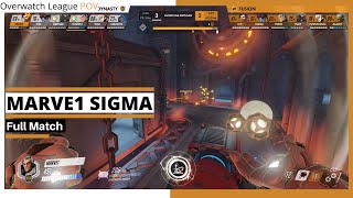 MARVE1 SIGMA \& BALL POV | Full Match - Losers Semi-Final | Dynasty vs Fusion | OWL 2020 Grand Finals