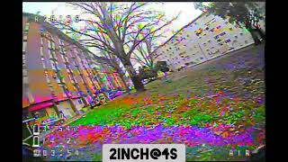 Micro 2inch 4s 1105 5000kv 450mah 4s - test flight