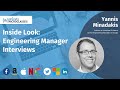 Engineering Manager Interviews Inside Look by Yannis Minadakis | IK UpLevel MicroClass
