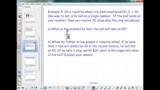 9.4 Odds and Expected Value