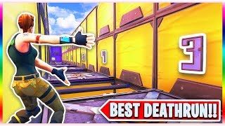 The BEST Super Easy DEFAULT Deathrun! (Fortnite Creative Mode)