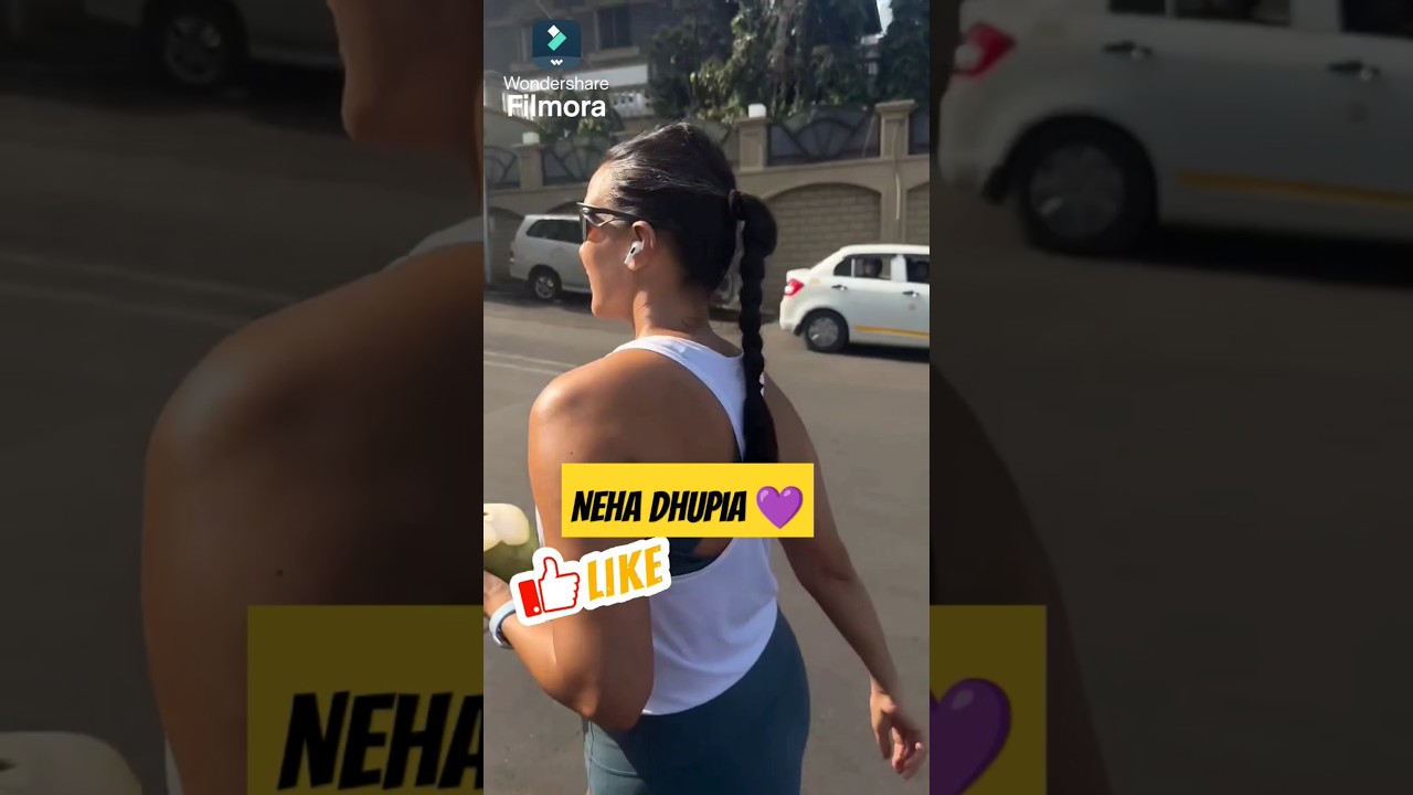🌷Neha Dhupia spoted after morning walk🏃‍♀️