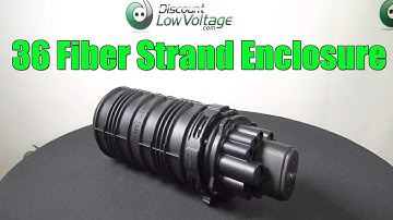 HellermannTyton FSTTBAXXTA31 Fiber Optic Splice Enclosure 13 port options holds 36 strands