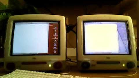 iMac G3 Conversation Starring Ruby and Indigo: Thanksgiving Party