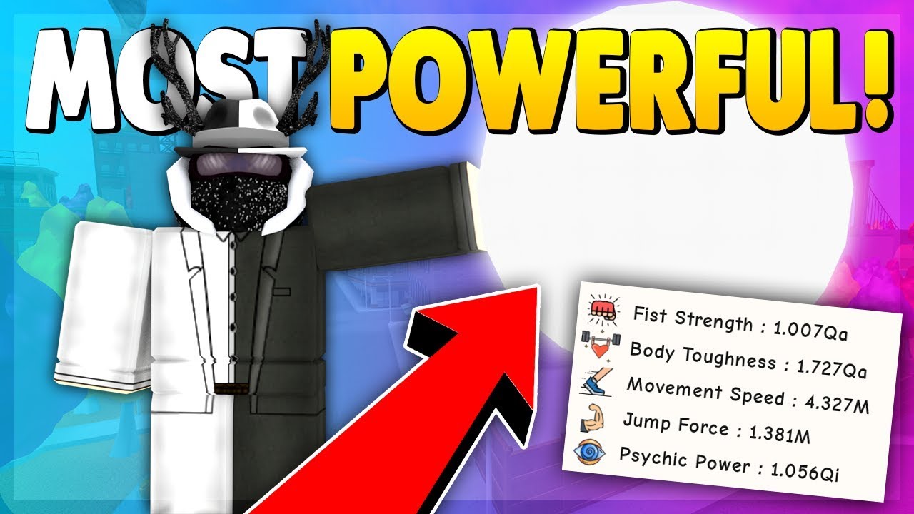 1 Quintilion Total Power Roblox Super Power Training Simulator Youtube - rainway youtube robux