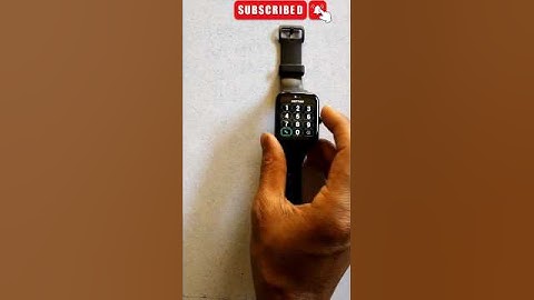 SmArt wATch setting to how to call noISE Icon2 #short