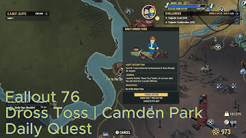 Fallout 76 | Dross Toss - Daily Challenge