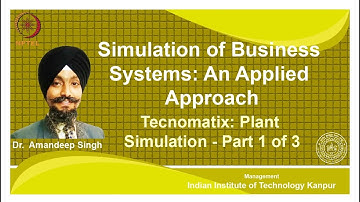 Lecture 21-Tecnomatix : Plant Simulation -Part 1 of 3