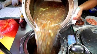 在地人激推美食！台中第五市場正老牌魷魚羹/Popular Food in Taichung Fifth Market!Squid Thick Soup-Taiwanese Street Food