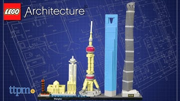 LEGO Architecture Shanghai from LEGO
