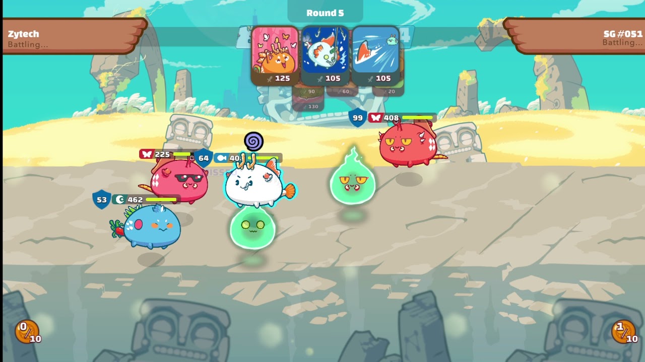 Disablesaur + Discard Bug vs Double Bug User + Pocky (2600 MMR) [AXIE INFINITY]