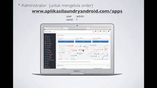 aplikasi laundry android online | untuk link demo aplikasi di deskripsi. screenshot 1