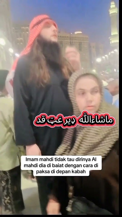 Kegembiraan atas kemunculan Imam Mahdi di kota Mekkah