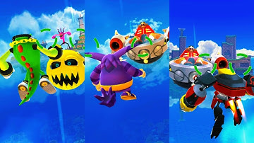 Sonic Dash - Boss Eggman/Zazz vs OMEGA ,Big ,Vector - Gameplay Walkthrough (Android/iOS)