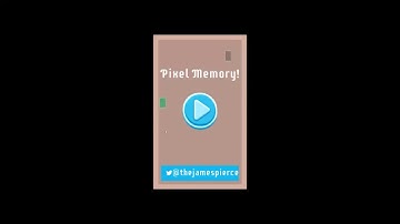 Pixel Memory Trailer - Phaser 3 Game | HTML5 Game | Free To Play