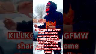 KILLKODY & Goldfacemoneywatch are exuberant while referencing high ranking #illuminati #witch