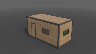 PBR Container House BC 20ft V1