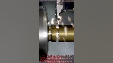 Modern super precise CNC lathe || Cutting edge technology