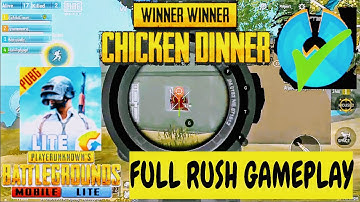 PUBG MOBILE LITE ON PC GAMEPLAY | PHOENIX OS DARK MATTER EXO 4.4 | FULL RUSH GAMEPLAY!!