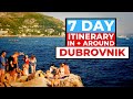 One Week in Croatia? | Visiting Croatia? | Your 7 Day Itinerary Around Dubrovnik | Travel Croatia