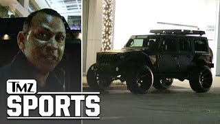Alex rodriguez was rollin' around l.a. in style on thursday -- hitting
up bev hills a custom jeep made by the "pimp my ride" crew ... and he
gave us an in...
