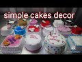 Icing cake decorations simple cake decoration ashokan chalil