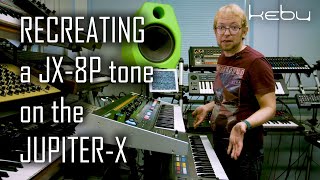 Recreating a JX-8P tone on the JUPITER-X