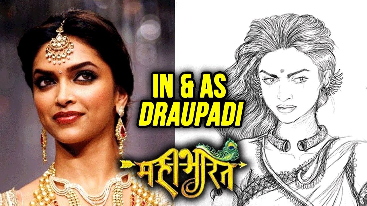 Image result for deepika padukone as draupadi in aamir mahabharat