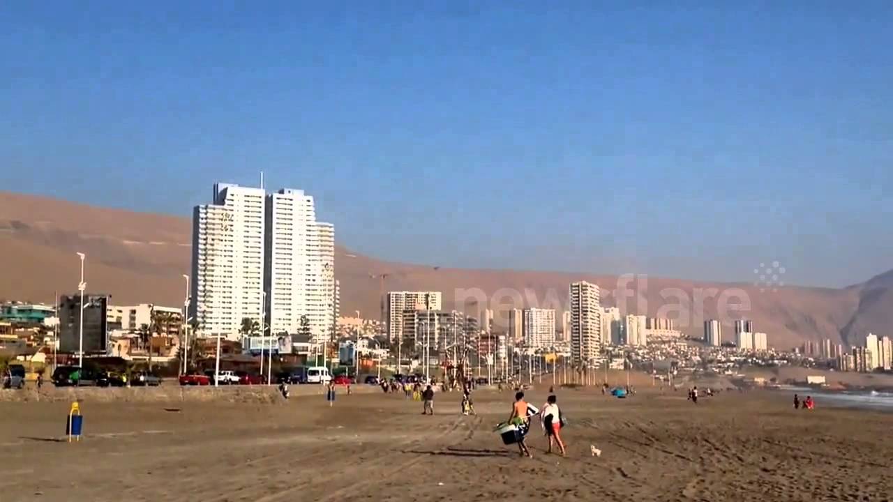 Tsunami warning triggers evacuation of Chile beach